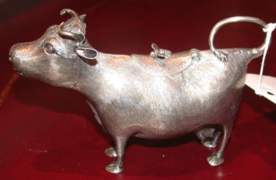 Lot 291 - George III Silver Cow Creamer Maker's mark...