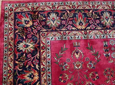 Lot 476 - Indo-Sarouk Carpet India, contemporary The...