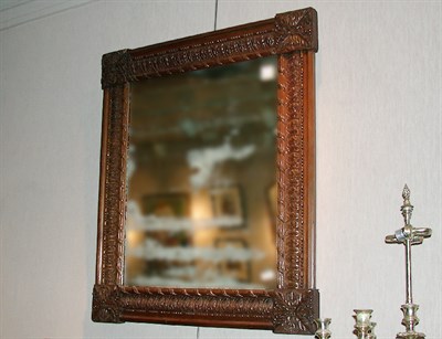 Lot 175 - Louis XVI Style Walnut Mirror