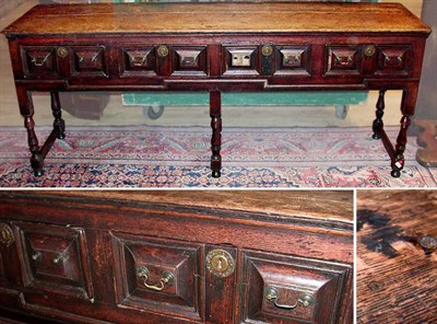 Lot 392 - Jacobean Oak Sideboard