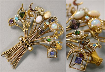Lot 303 - Large Stickpin Brooch