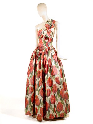 Lot 2034 - Traina-Norell Tulip Evening Dress American,...