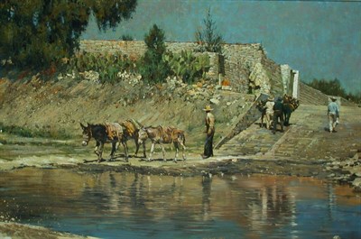 Lot 254 - Clark Hulings B.1922 DOLORES HIDALGO, MEXICO...