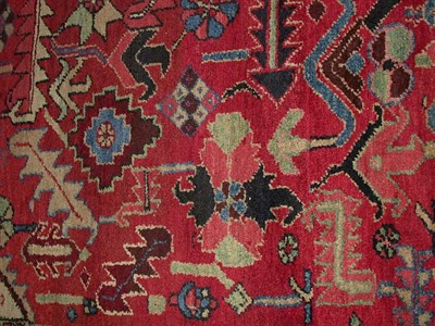 Lot 325 - Heriz Carpet Northwest Persia, circa 1925 The...