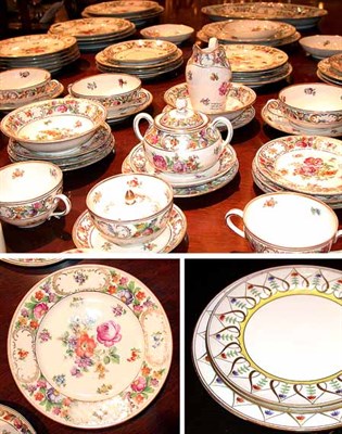 Lot 298 - Assembled German Porcelain Dinner Service...