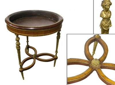 Lot 2254 - Louis XVI Style Gilt-Metal Mounted Occasional...