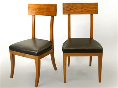 Lot 277 - Set of Sixteen Art Deco Style Upholstered...