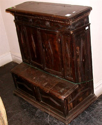 Lot 143 - Italian Late Renaissance Walnut Prie Dieu The...