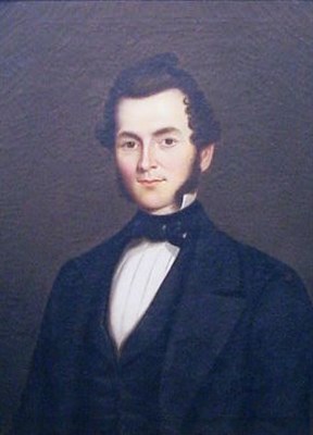 Lot 2 - American School 19th Century PORTRAIT OF...