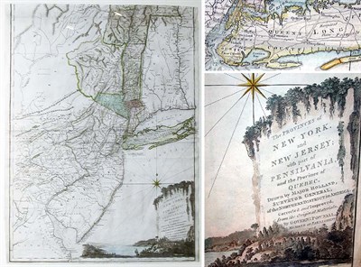 Lot 103 - [MAP] HOLLAND, SAMUEL The Provinces of New...