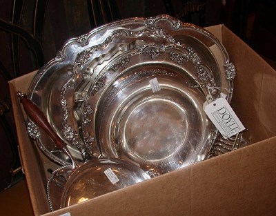 Lot 391A - Miscellaneous Group of Silver Plated Articles...