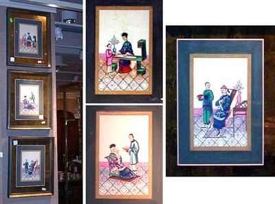 Lot 278 - Group of Three Decorative Chinese Prints