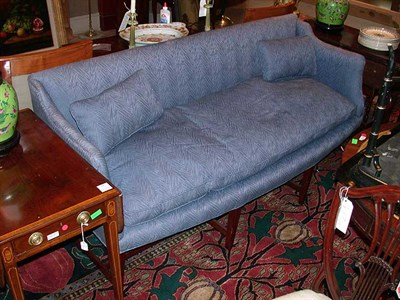Lot 566 - Late Federal Upholstered Mahogany Settee