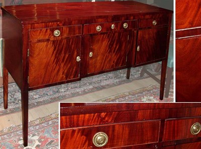Lot 222 - Federal Mahogany Sideboard New England, early...