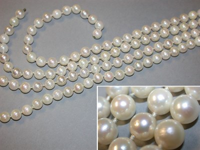 Lot 340 - Four Strands of Cultured Pearls