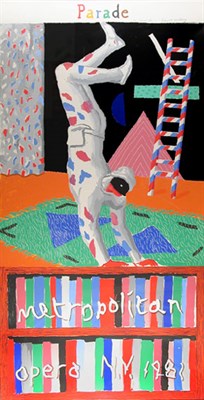 Lot 266 - After David Hockney PARADE, METROPOLITAN OPERA...