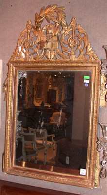 Lot 399 - Louis XVI Gilt-Wood Mirror Late 18th century...