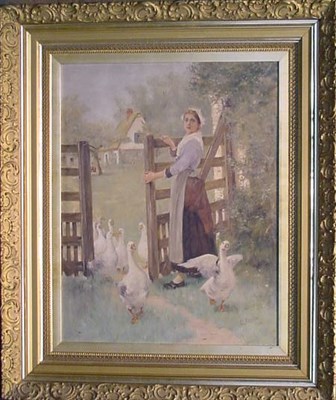Lot 73 - G.L. Radin 19th/20th Century WELCOME HOME...