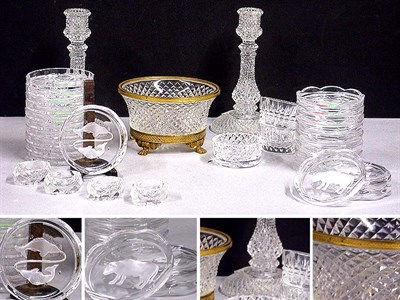 Lot 312 - Miscellaneous Group of Cut Glass Articles...
