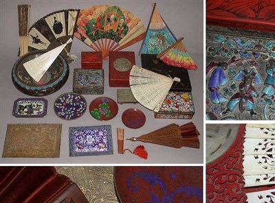 Lot 581 - Miscellaneous Group of Asian Cloisonne,...
