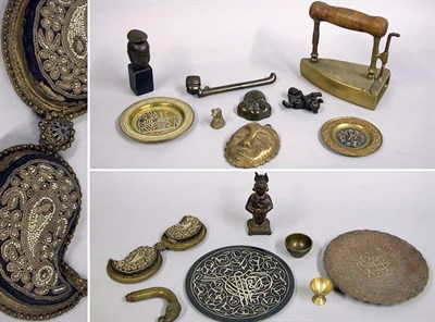 Lot 263 - Miscellaneous Group of Asian Metal Ware...