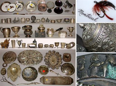 Lot 392 - Miscellaneous Group of Silver and Silver...