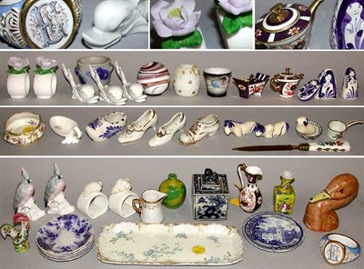 Lot 313 - Miscellaneous Group of Porcelain Articles...