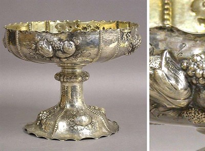 Lot 495 - Continental Silver Bowl With repousse and...
