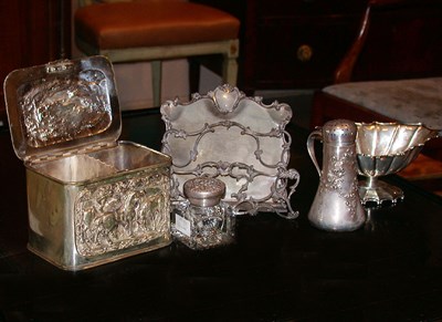 Lot 394 - Miscellaneous Group of Sterling Silver,...