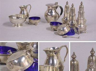 Lot 388 - Group of Sterling Silver Casters Approximately...