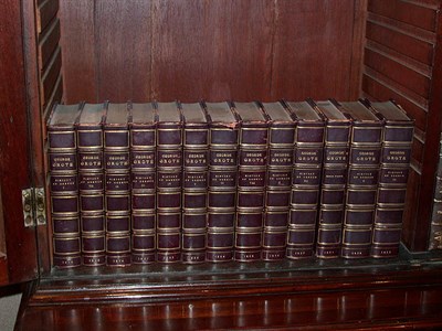 Lot 448 - [BINDINGS] GROTE, GEORGE Works. 13 volumes....