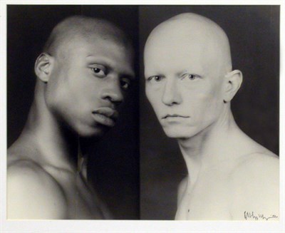 Lot 56 - MAPPLETHORPE, ROBERT Double portrait: Ken...