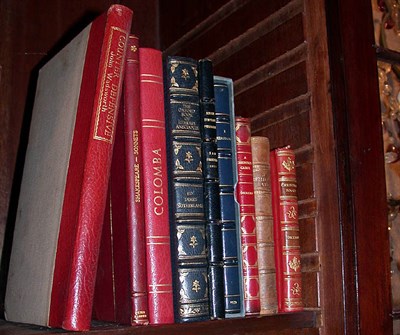 Lot 442 - [BINDINGS] Group of nine volumes in full or...