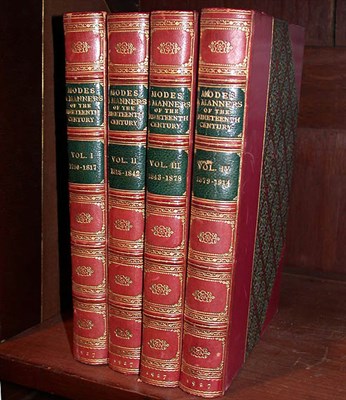 Lot 443 - [BINDINGS] FISCHEL, OSKAR AND MAX VON BOEHN...