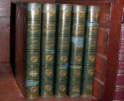 Lot 444 - [BINDINGS] AUSTEN, JANE Works 5 volumes. 12mo,...