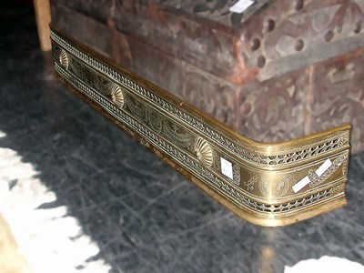Lot 110 - Victorian Brass Fender