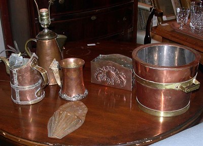Lot 134 - Miscellaneous Group of Copper Ware Articles...