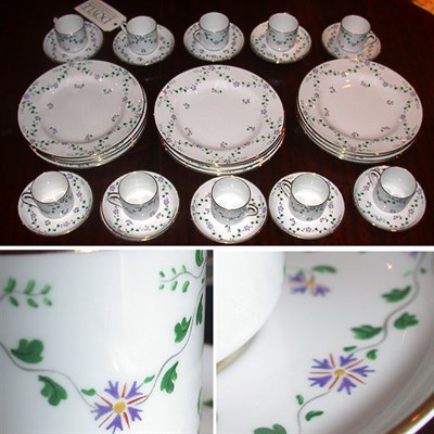 Lot 151 - Spode Porcelain Dessert Service Retailed by...