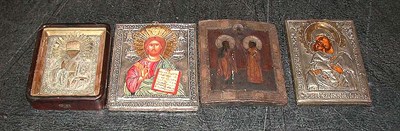Lot 173 - Group of Four Framed Icons