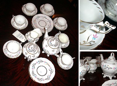 Lot 195 - New Chelsea Porcelain Tea Service...