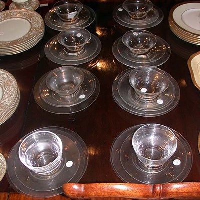 Lot 343 - Group of Steuben Glass Table Articles...