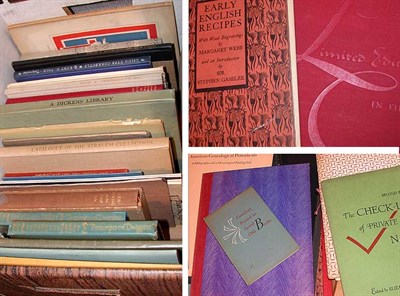Lot 6 - [BOOKS ABOUT BOOKS] Approximately 50 vols....