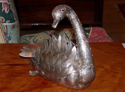 Lot 384 - Continental Silver Figural Centerpiece...