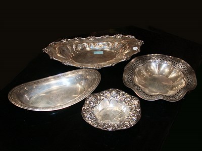 Lot 390 - Group of Four Sterling Silver Articles Total...