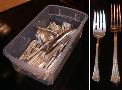Lot 395 - Sterling Silver Flatware Service Approximately...