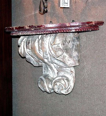 Lot 419 - Neoclassical Faux Painted Wall Bracket