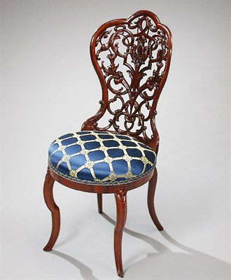 Lot 96 - Rococo Revival Rosewood Child's Chair Circa...