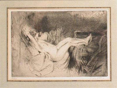 Lot 395 - Jacques Villon MINNE ETENDUE DANS UN...