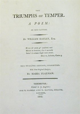 Lot 64 - [BLAKE, WILLIAM. ILLUSTRATOR] HAYLEY, WILLIAM...