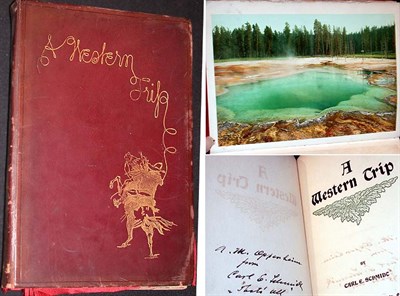 Lot 37 - SCHMIDT, CARL E. A Western Trip 12 mounted...